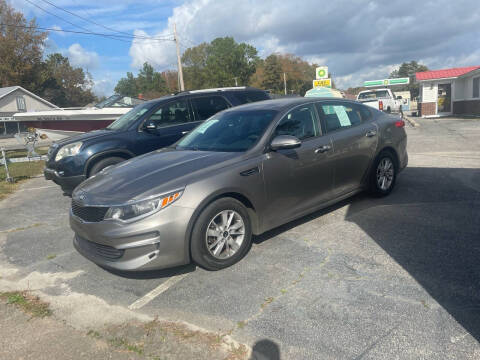 2016 Kia Optima for sale at Scott Rooks Automotive LLC in Battleboro NC