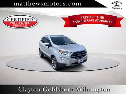2020 Ford EcoSport for sale at Auto Finance of Raleigh in Raleigh NC
