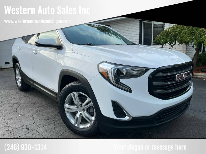 2018 GMC Terrain for sale at Western Auto Sales Inc in Farmington Hills MI