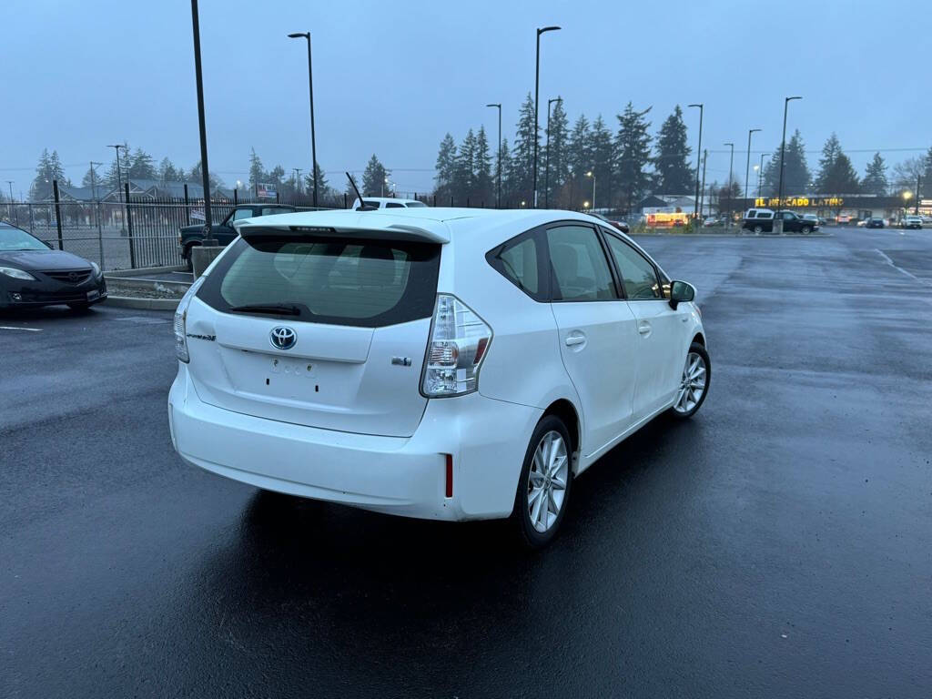 2012 Toyota Prius v for sale at The Price King Auto in LAKEWOOD, WA