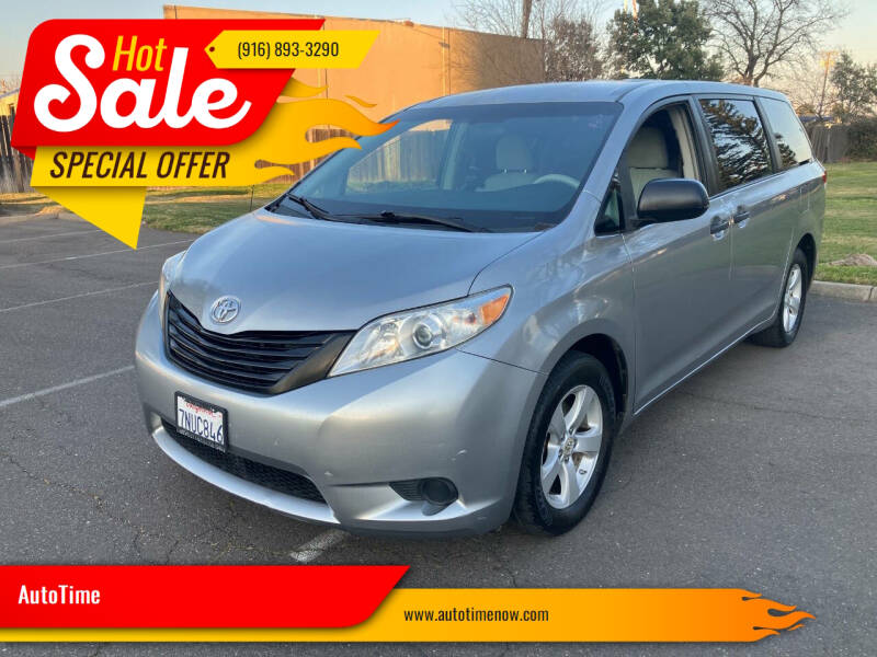 2011 Toyota Sienna for sale at AutoTime in Sacramento CA