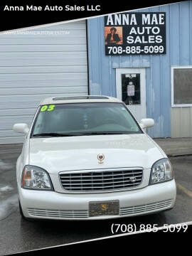 2003 Cadillac DeVille for sale at Anna Mae Auto Sales LLC in Monee IL