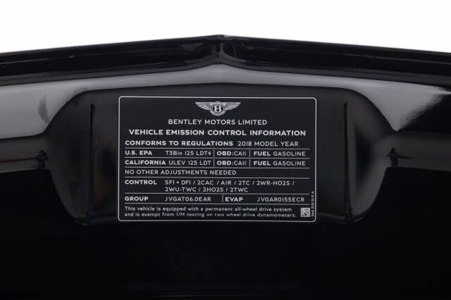 2018 Bentley Bentayga Black Edition