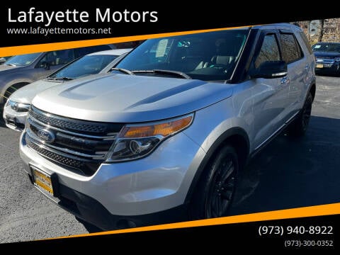 2015 Ford Explorer for sale at Lafayette Motors in Lafayette NJ
