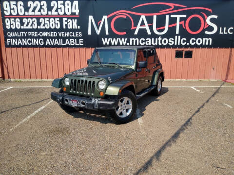 2007 Jeep Wrangler Unlimited for sale at MC Autos LLC in Pharr TX