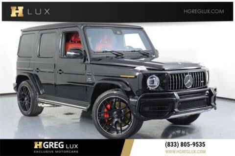2021 Mercedes-Benz G-Class for sale at HGREG LUX EXCLUSIVE MOTORCARS in Pompano Beach FL