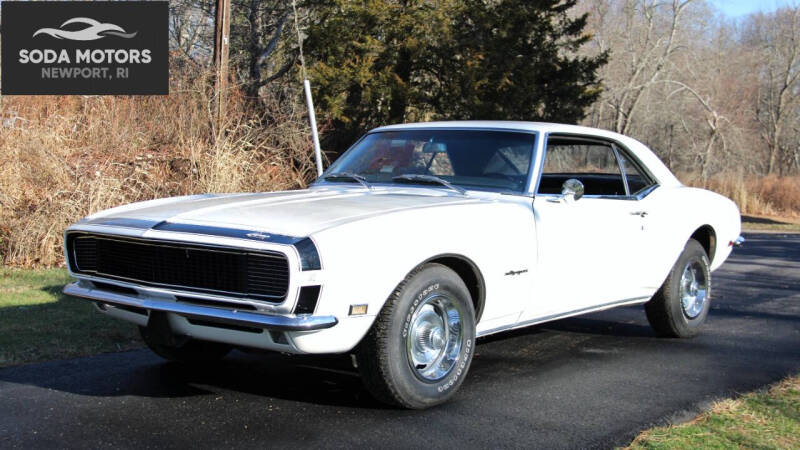1968 Chevrolet Camaro for sale at SODA MOTORS AUTO SALES LLC in Newport RI