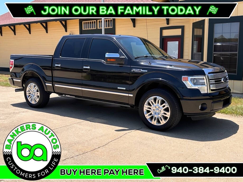 2013 Ford F-150 for sale at BANKERS AUTOS in Denton, TX