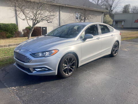 2018 Ford Fusion for sale at McCully's Automotive in Benton KY