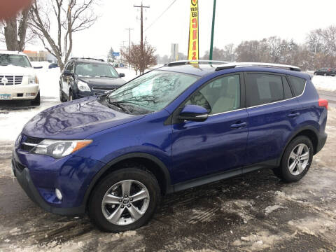 2015 Toyota RAV4 for sale at Premier Motors LLC in Crystal MN