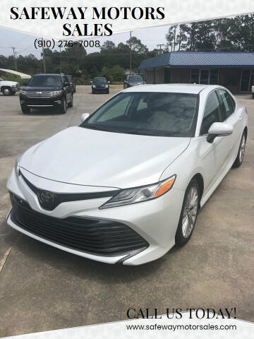 2019 Toyota Camry for sale at Safeway Motors Sales in Laurinburg NC