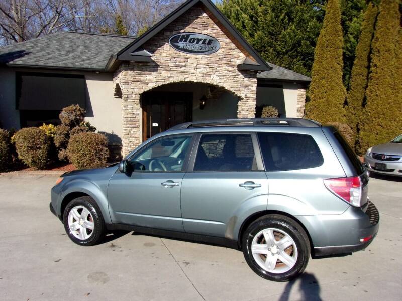 2009 Subaru Forester for sale at Hoyle Auto Sales in Taylorsville NC