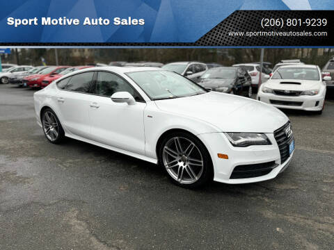2014 Audi A7 for sale at Sport Motive Auto Sales in Seattle WA