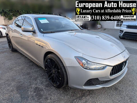 2014 Maserati Ghibli for sale at European Auto House in Los Angeles CA