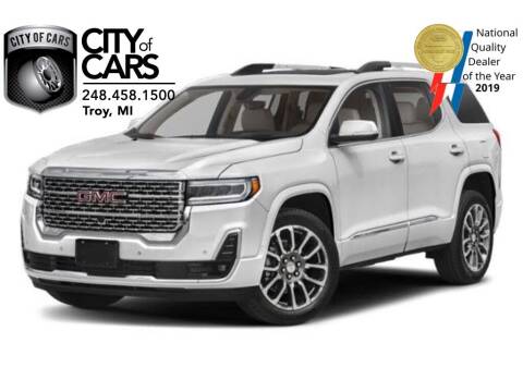 2021 GMC Acadia for sale at City of Cars in Troy MI