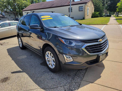 2018 Chevrolet Equinox for sale at CENTER AVENUE AUTO SALES in Brodhead WI