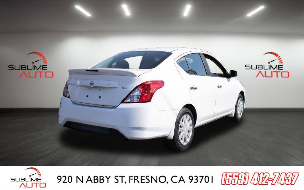 2017 Nissan Versa for sale at SUBLIME AUTO in Fresno, CA