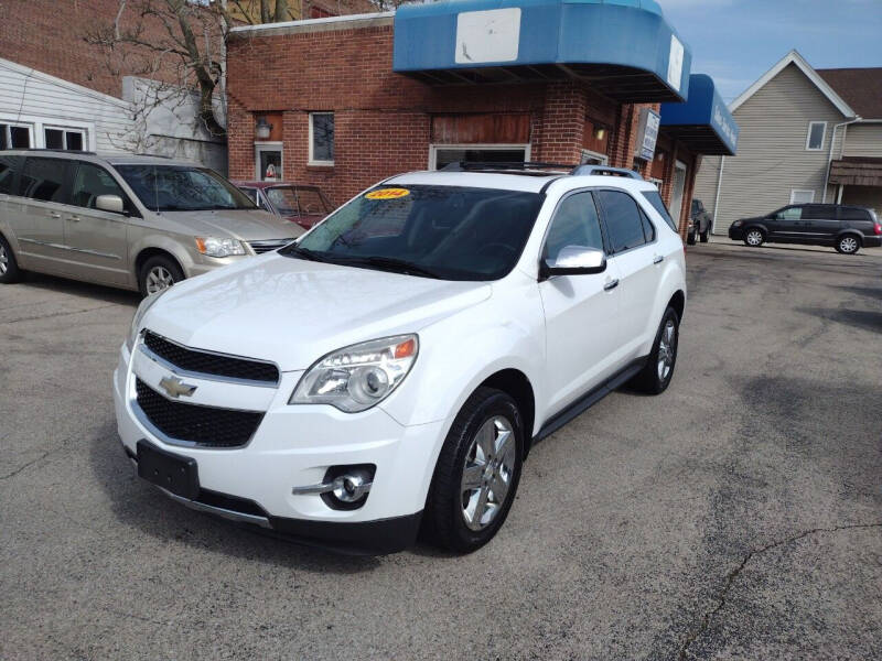2014 Chevrolet Equinox for sale at BELLEFONTAINE MOTOR SALES in Bellefontaine OH