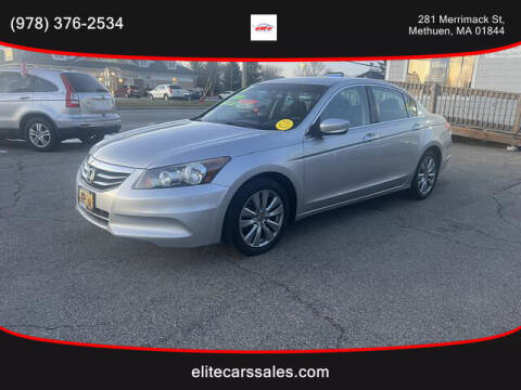 2012 Honda Accord for sale at ELITE AUTO SALES, INC in Methuen MA