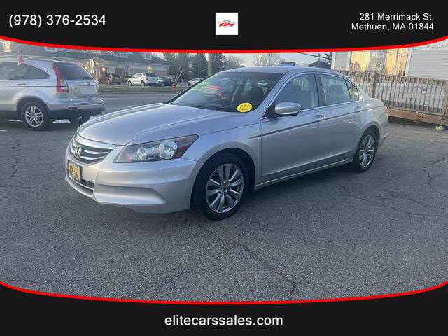 2012 Honda Accord for sale at ELITE AUTO SALES, INC in Methuen MA
