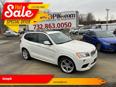 2014 BMW X3 for sale at Autopik in Howell NJ