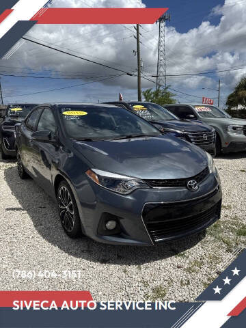 2015 Toyota Corolla S Plus
