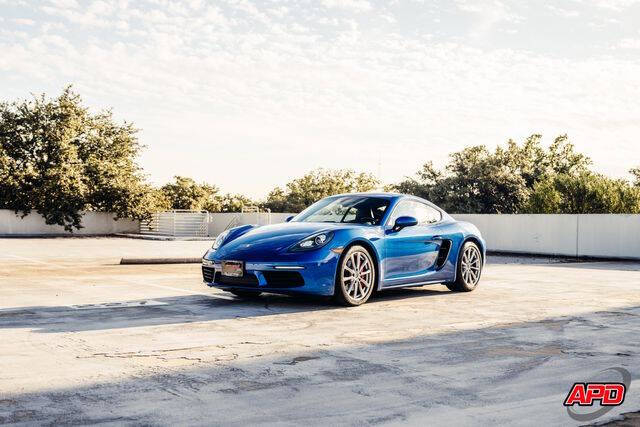 2017 Porsche 718 Cayman S