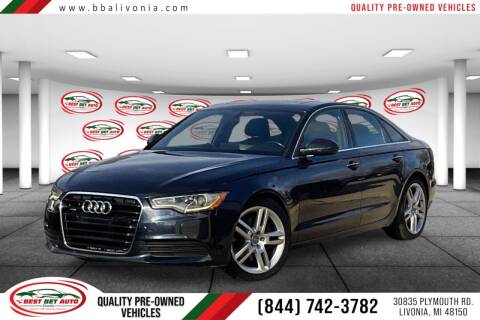 2015 Audi A6 for sale at Best Bet Auto in Livonia MI