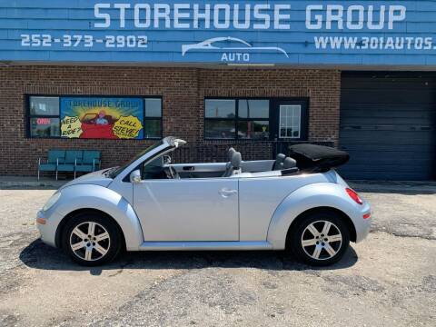 2006 Volkswagen New Beetle Convertible for sale at Storehouse Group in Wilson NC