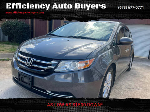 2014 Honda Odyssey for sale at Efficiency Auto Buyers in Milton GA