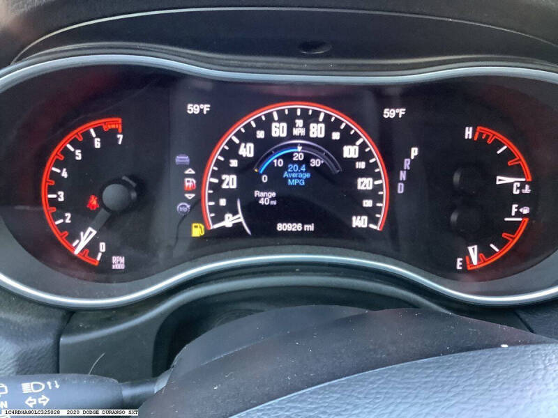 2020 Dodge Durango SXT Plus