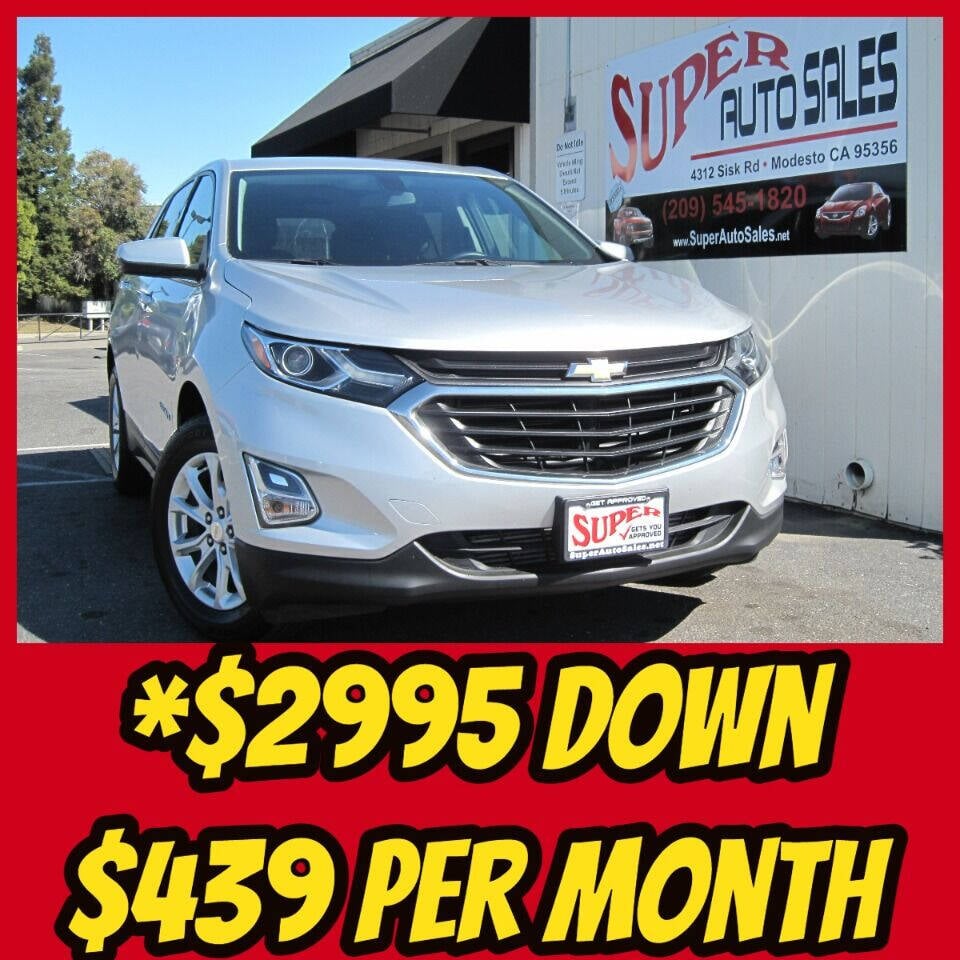 2019 Chevrolet Equinox for sale at Super Auto Sales Modesto in Modesto, CA