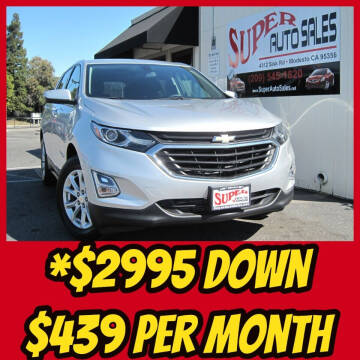 2019 Chevrolet Equinox for sale at Super Auto Sales Modesto in Modesto CA