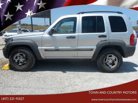 2002 Jeep Liberty for sale at Town and Country Motors in Warsaw MO