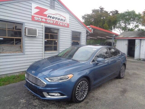 2018 Ford Fusion for sale at Z Motors in North Lauderdale FL