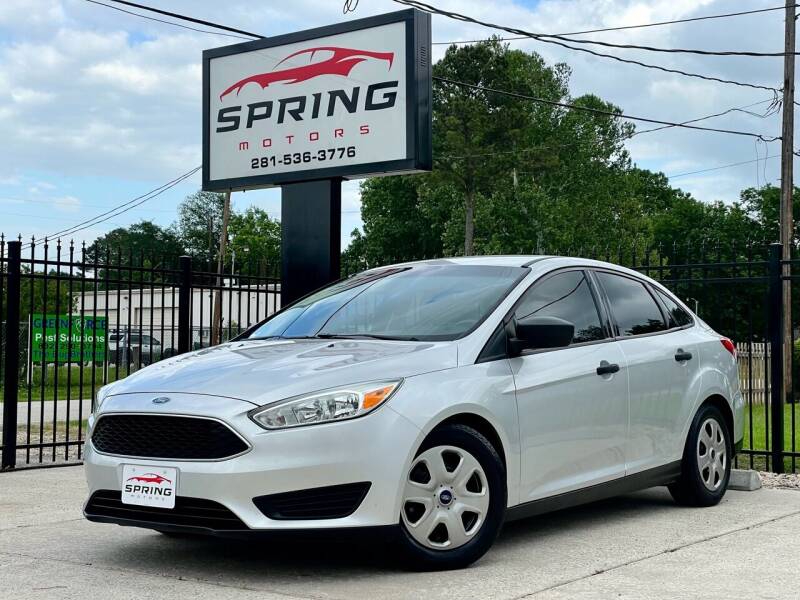 2016 Ford Focus for sale at Spring Motors in Spring TX