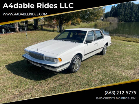 1992 Buick Century for sale at A4dable Rides LLC in Haines City FL