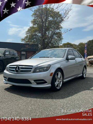 2011 Mercedes-Benz C-Class for sale at B & C AUTOMOTIVE SALES in Lincolnton NC