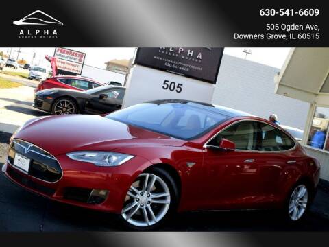 2015 Tesla Model S for sale at Alpha Luxury Motors in Downers Grove IL
