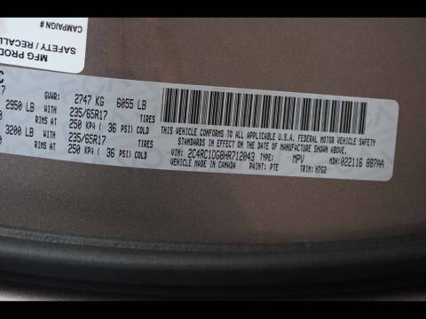 2017 Chrysler Pacifica Touring