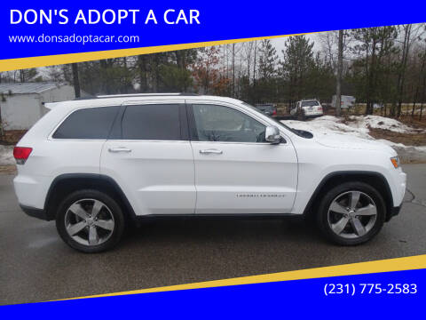 2015 Jeep Grand Cherokee for sale at DON'S ADOPT A CAR in Cadillac MI