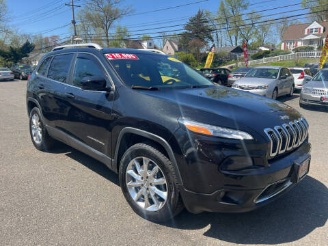 2014 Jeep Cherokee for sale at CENTRAL AUTO GROUP in Raritan NJ