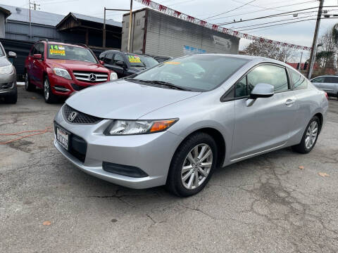 2012 Honda Civic for sale at San Jose Motors in San Jose CA