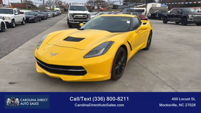 2014 Chevrolet Corvette for sale at Carolina Direct Auto Sales in Mocksville NC
