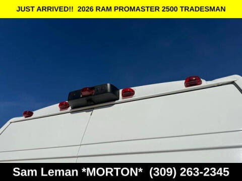2026 RAM ProMaster