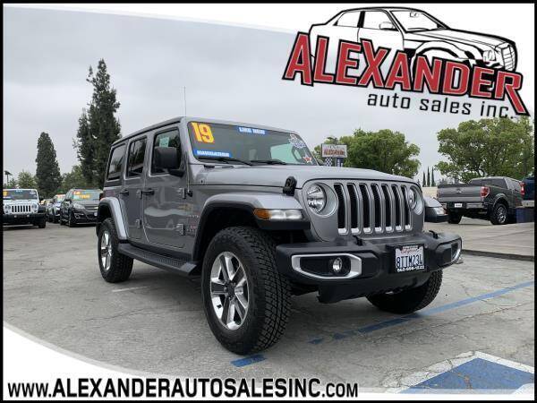 2019 Jeep Wrangler Unlimited for sale at Alexander Auto Sales Inc in Whittier CA