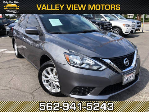 2017 Nissan Sentra for sale at Valley View Motors in Whittier CA