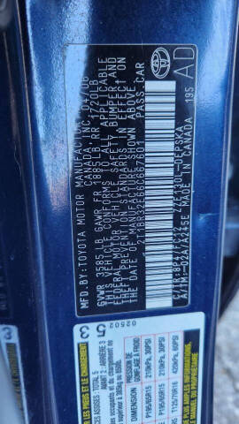 2006 Toyota Corolla S