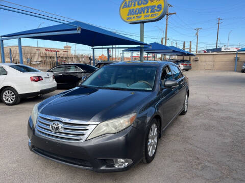 2011 Toyota Avalon for sale at Autos Montes in Socorro TX