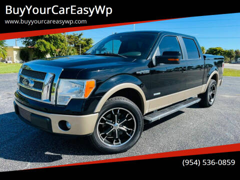 2011 Ford F-150 for sale at BuyYourCarEasyWp in West Park FL
